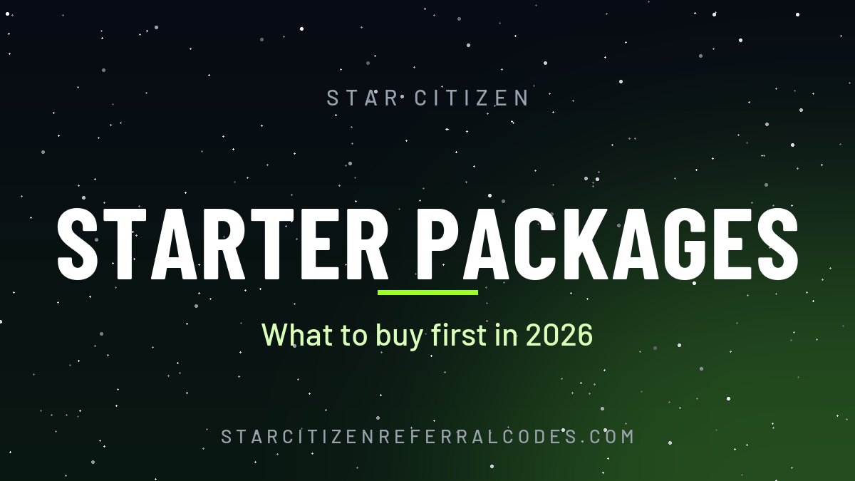 Best Star Citizen starter package in 2026: what to buy first