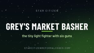 Grey's Market Basher: the tiny light fighter with six guns