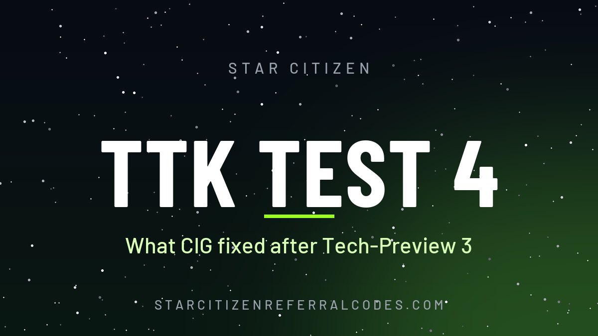 Star Citizen TTK balance test 4: what CIG fixed after test 3